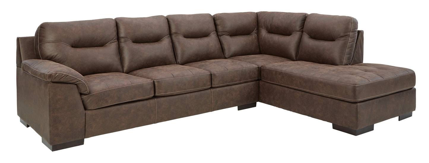 Maderla 2-Piece Sectional with Ottoman