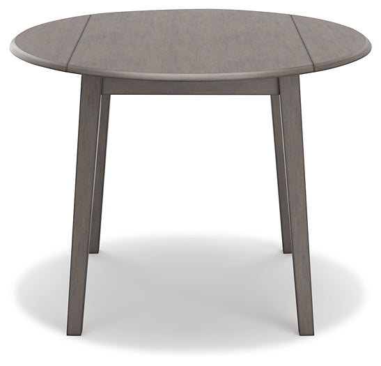 Ashley Express - Shullden Round DRM Drop Leaf Table